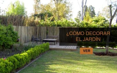 Cómo decorar el jardín de tu casa prefabricada