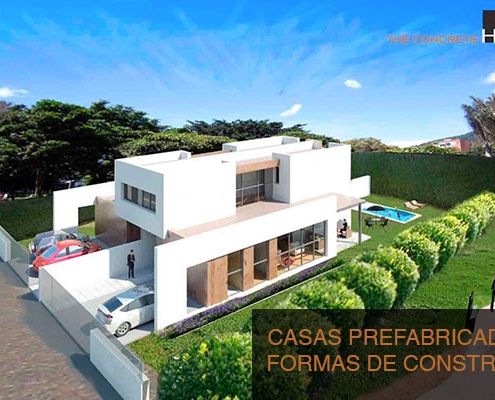 Formas de construir las casas prefabricadas de hormigon
