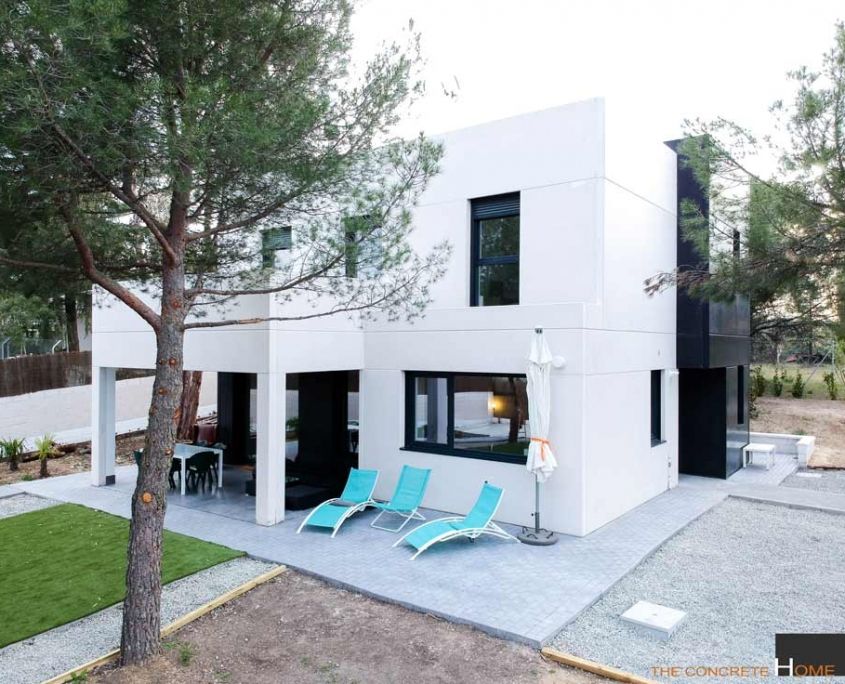 the concrete home casa prefabricada de hormigon