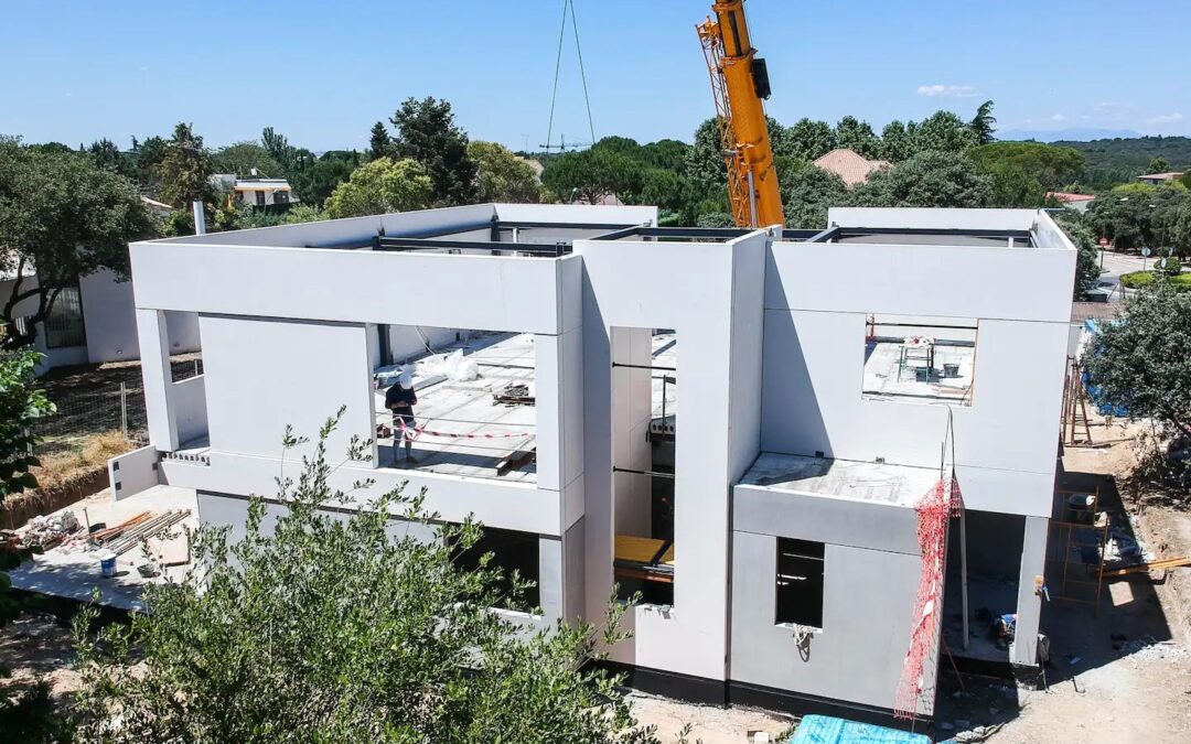 Tecnologías y materiales sostenibles que mejoran aún más las casas de hormigón