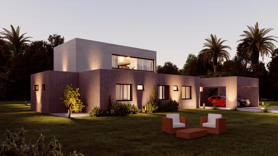 Modelo Montecarlo | Casa prefabricada de hormigón The Concrete Home