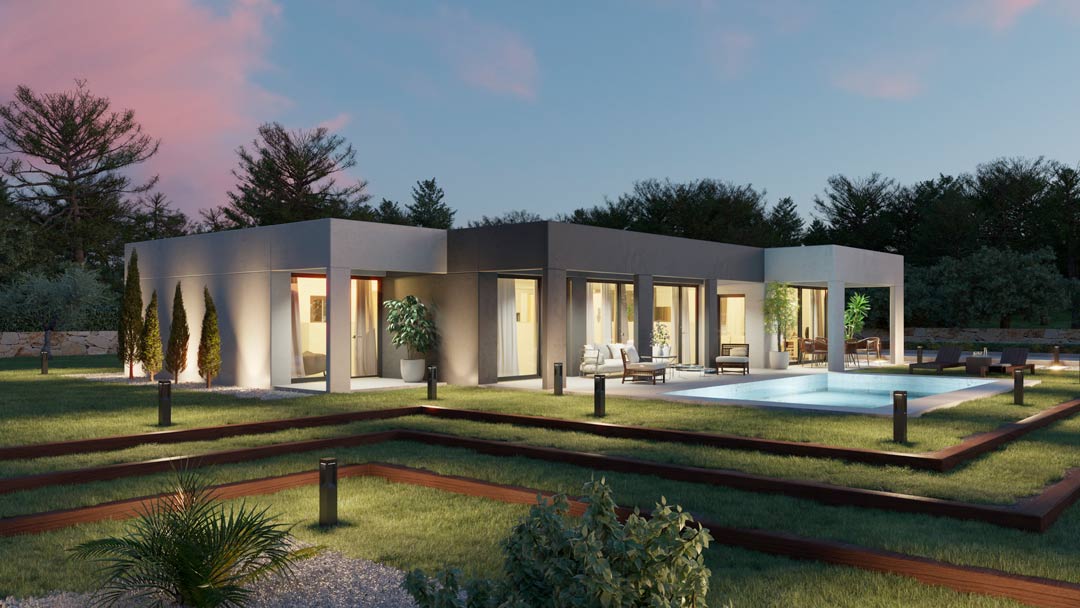 Modelo Niza | Casas prefabricadas de hormigón The Concrete Home