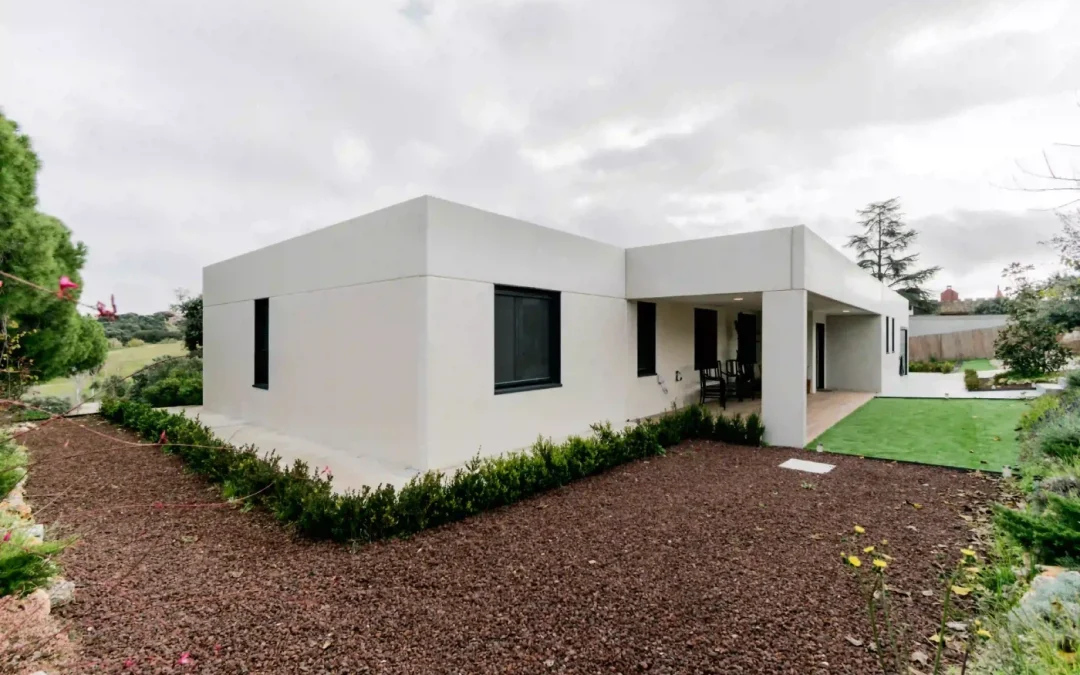 Casas prefabricadas de hormigón en terrenos pequeños