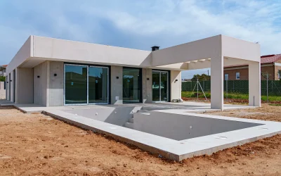 Etapas de construcción de una casa prefabricada de hormigón: Paso a paso