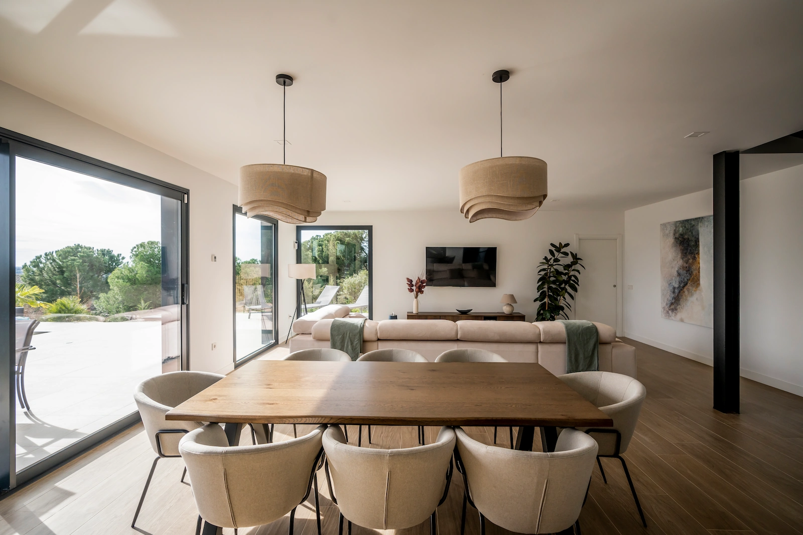 interior casa prefabricada torrelodones