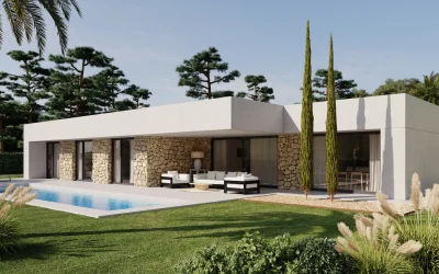 Casas prefabricadas de una planta