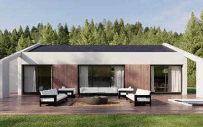 ¿Cómo es la estructura de una casa prefabricada?
