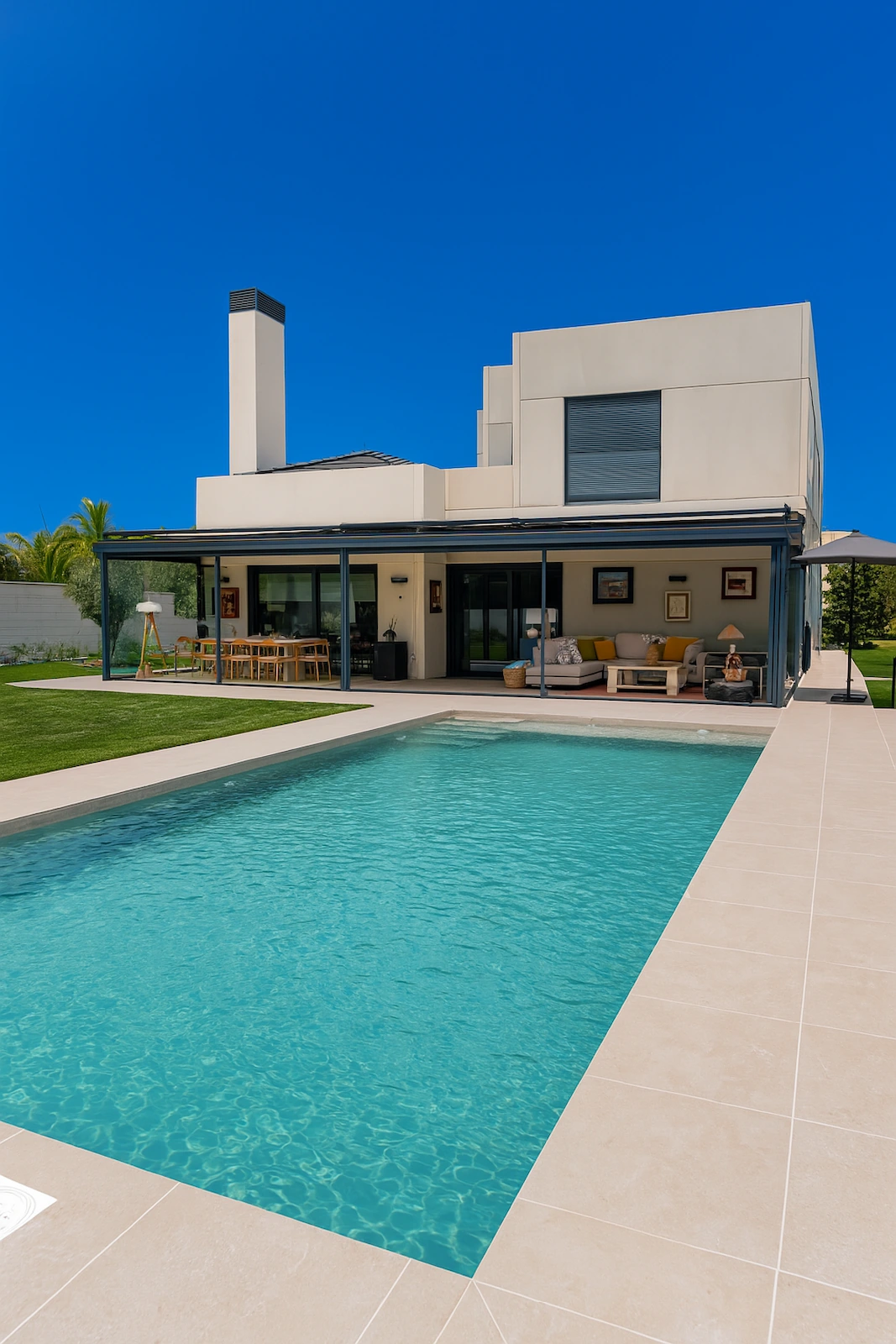 piscina casa en majadahonda 2