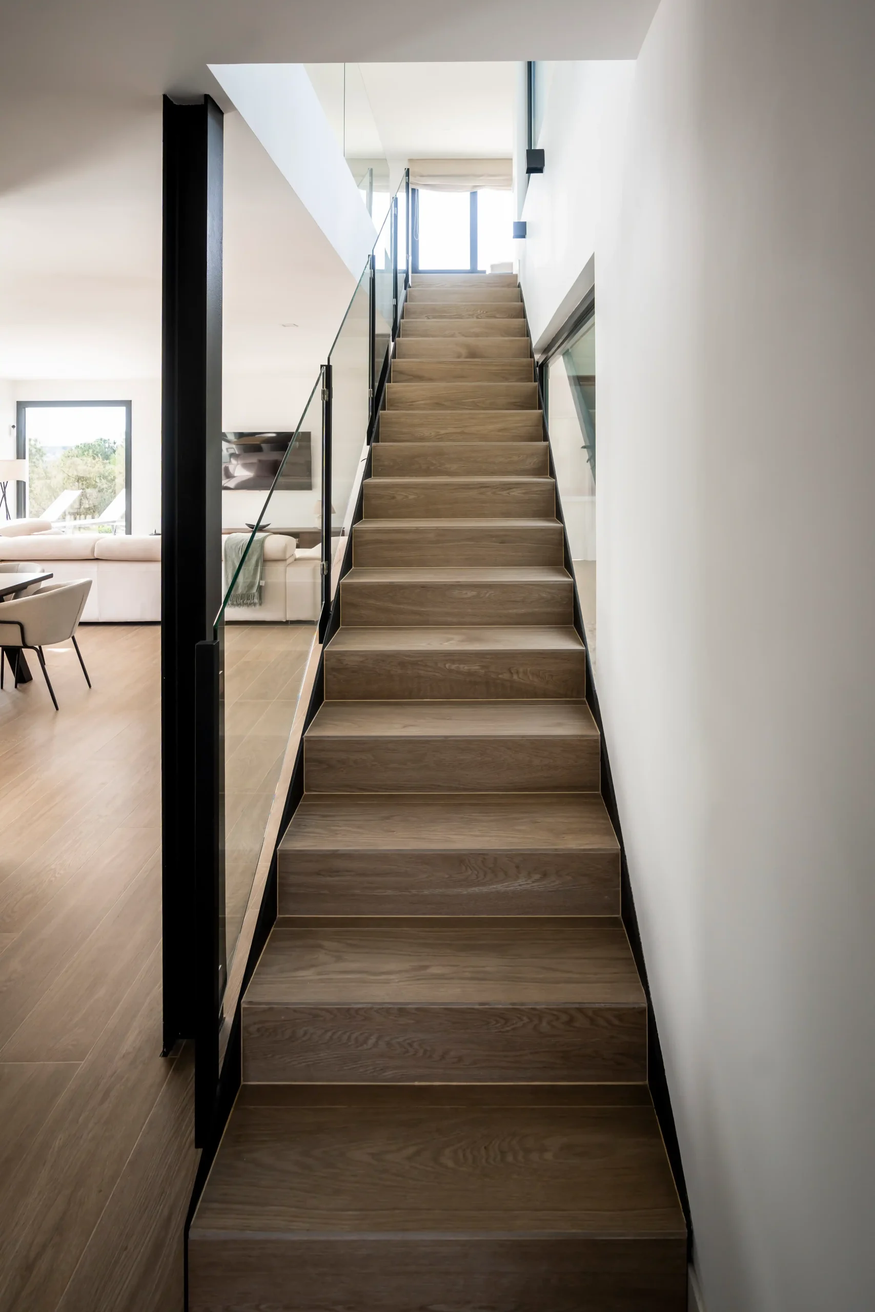 escalera porcelánico torrelodones