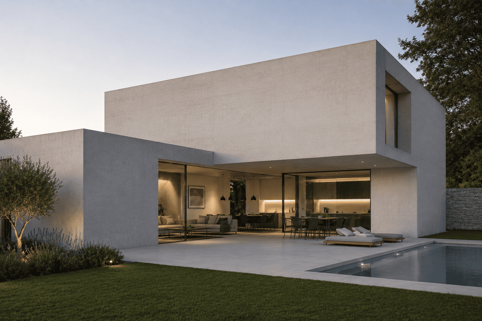 image (1) Cómo envejece una casa de hormigón con los años