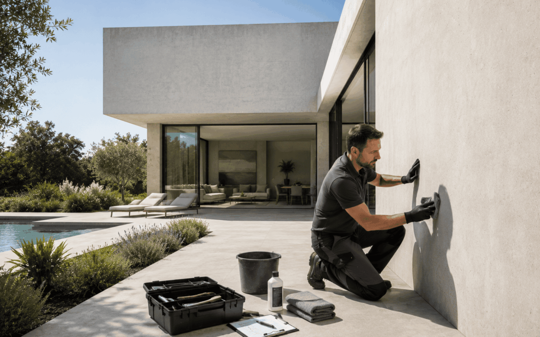 Estrategias de mantenimiento preventivo para casas de hormigón de alto standing