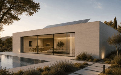Casas prefabricadas de hormigón con grandes ventanales: claves para lograr eficiencia energética y confort Passivhaus